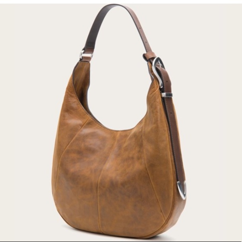 Sold Frye Jacqui Leather Hobo Shoulder Bag Handbag